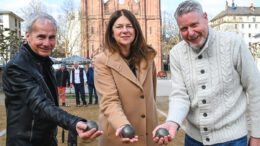 Luisenplatz lädt wieder zum Boulespielen ein: Anlage und Verleihangebote kostenfrei nutzbar