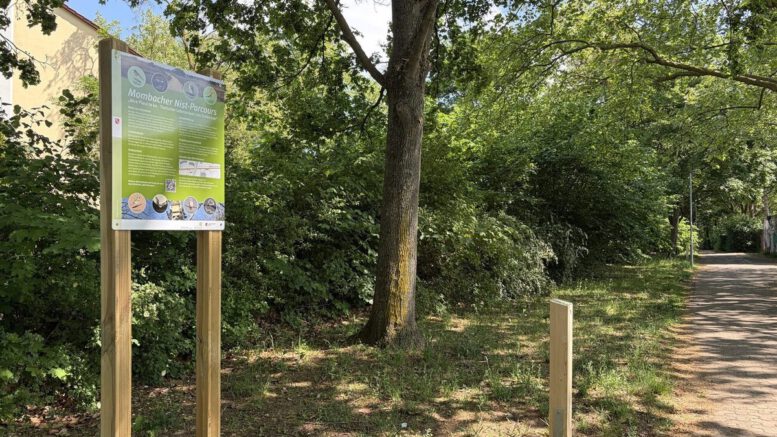 Neue Stationen für Vögel Fledermäuse und Bilche in Mainz Mombach